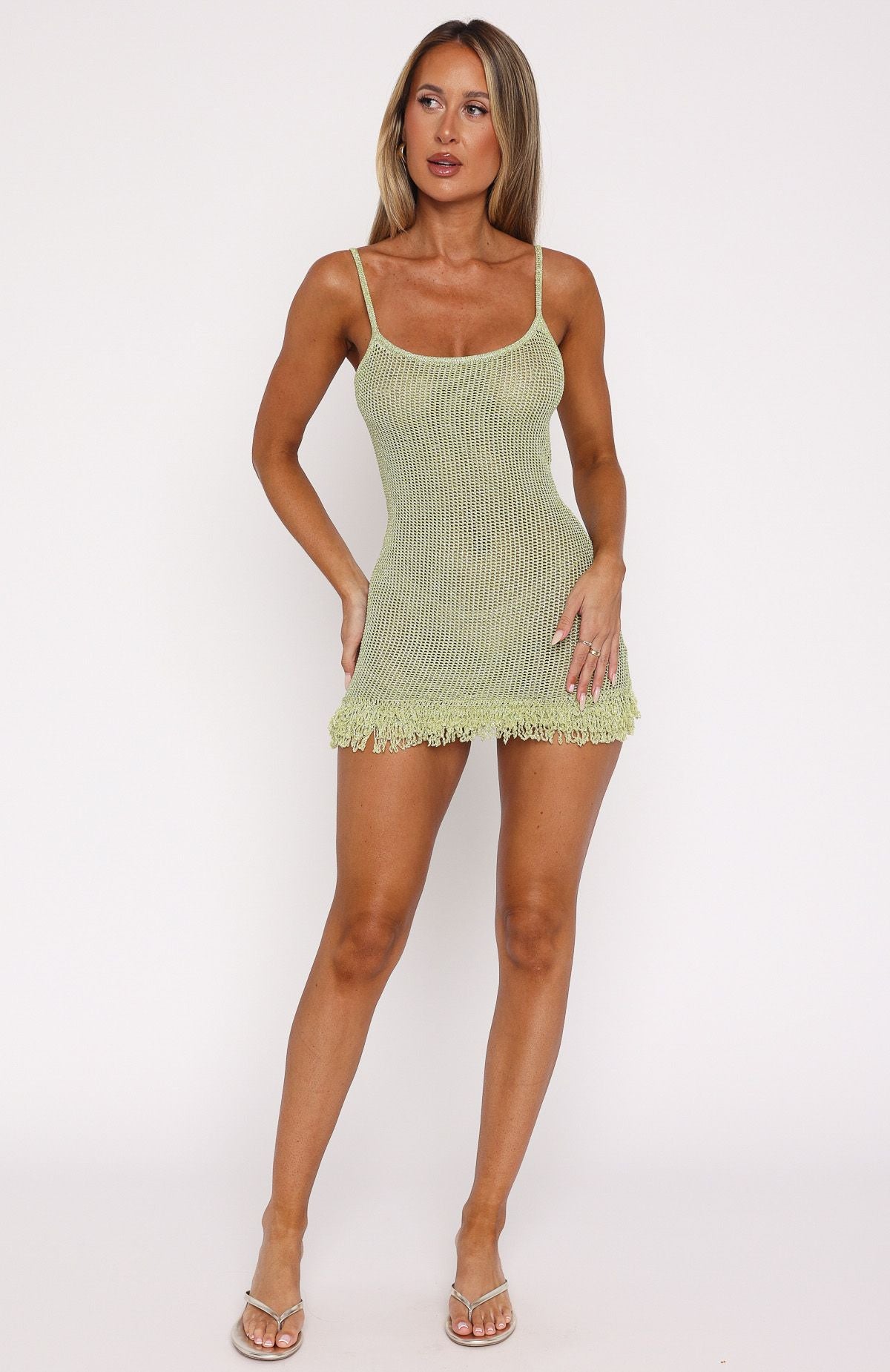 Viva Vici Lime Mini Dress