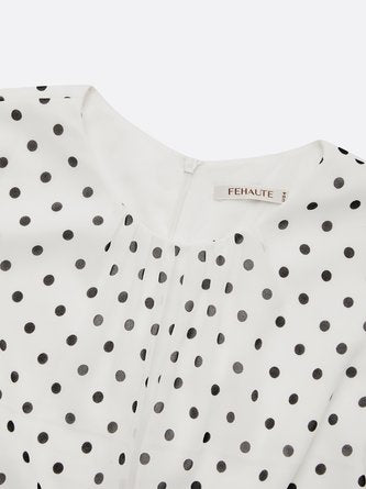 fehaute Dames Mouwloze A-Lijn Maxi-Jurk met Ronde Hals