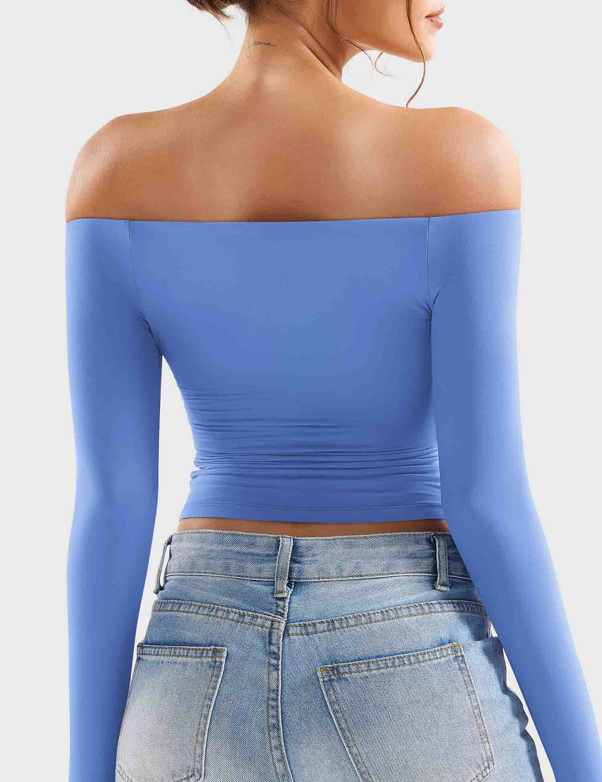 Blosee Kylie Off-Shoulder Capri Leggings Set