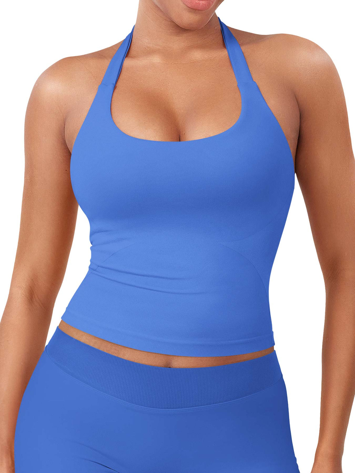 Blosee Kylie CoreFlex Seamless Halter Tank