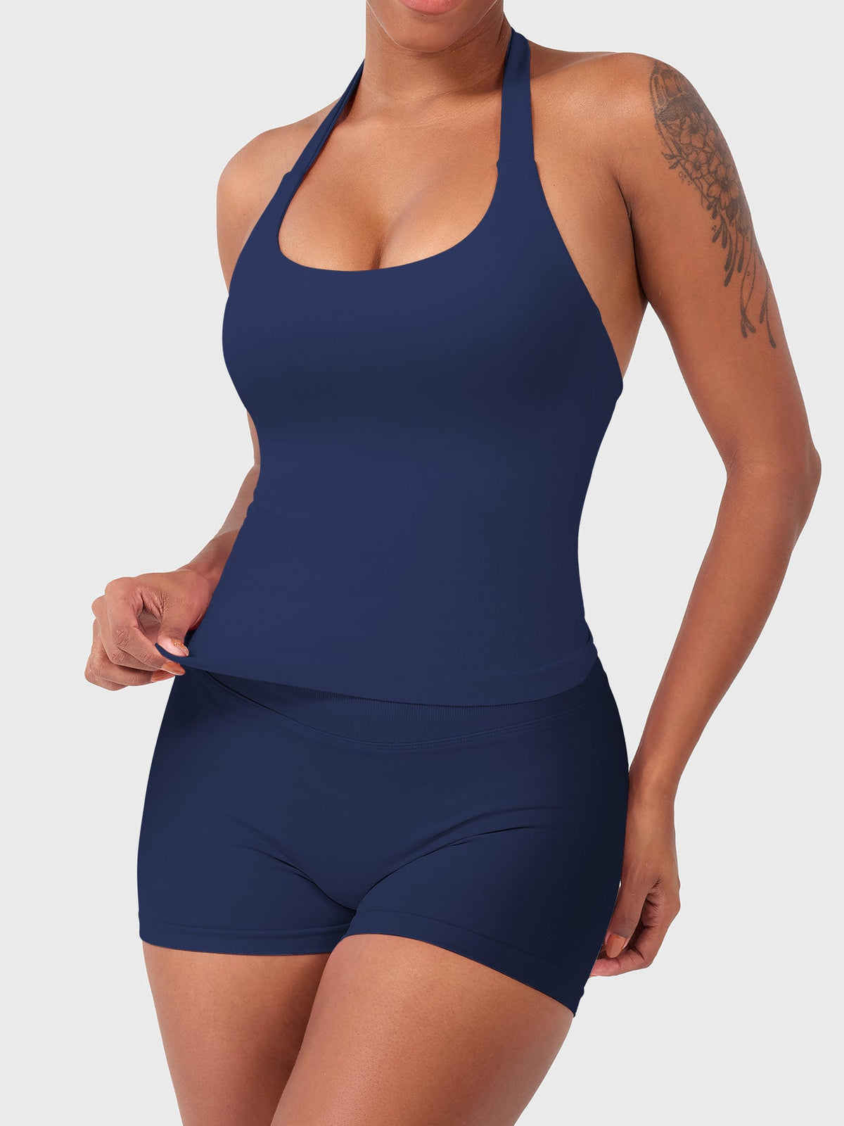 Blosee Kylie CoreFlex Seamless Halter Tank