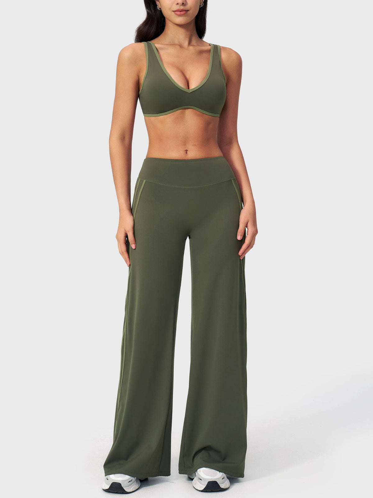 Blosee Fayza Color Block Sports Bra