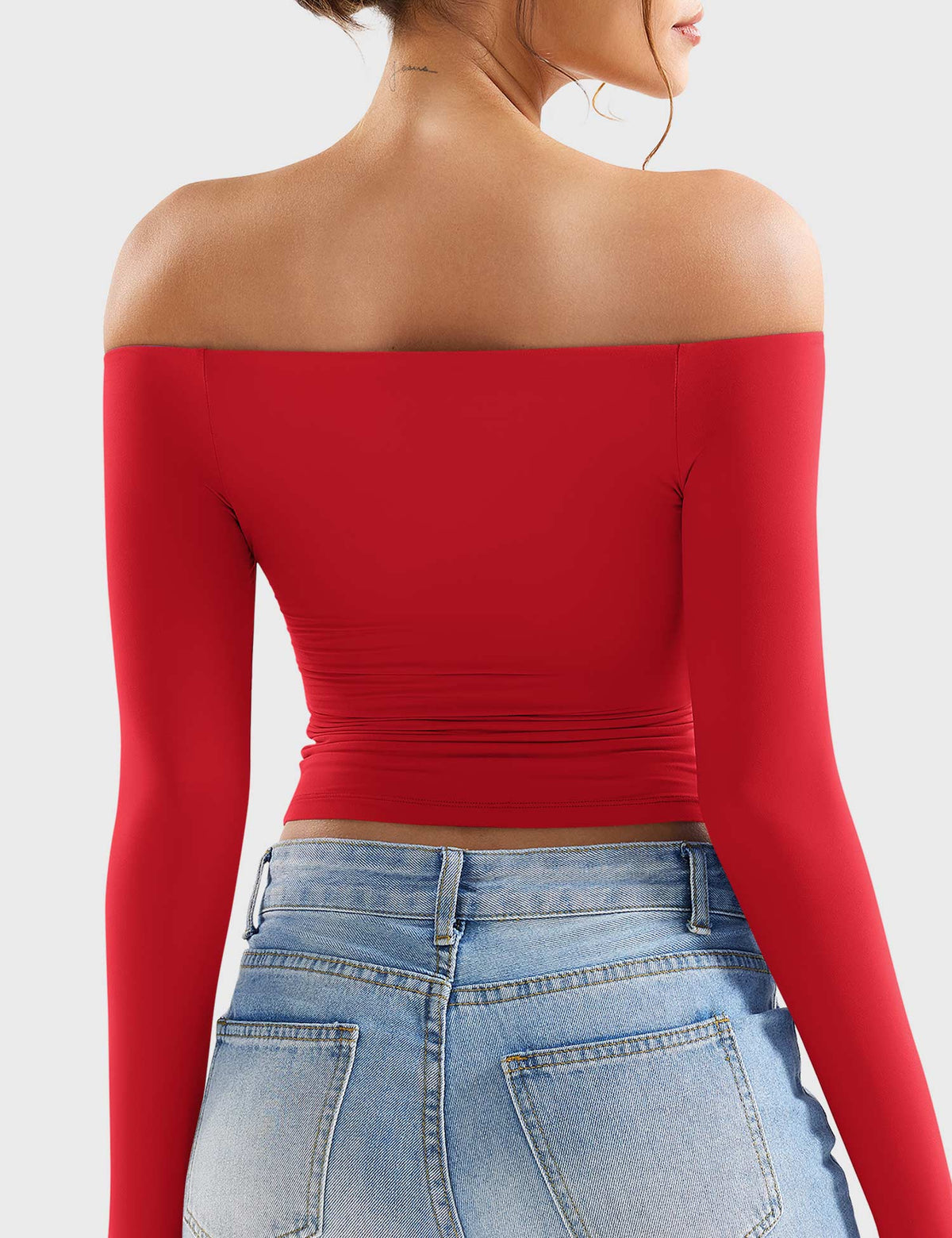 Blosee Kylie Off-Shoulder Capri Leggings Set