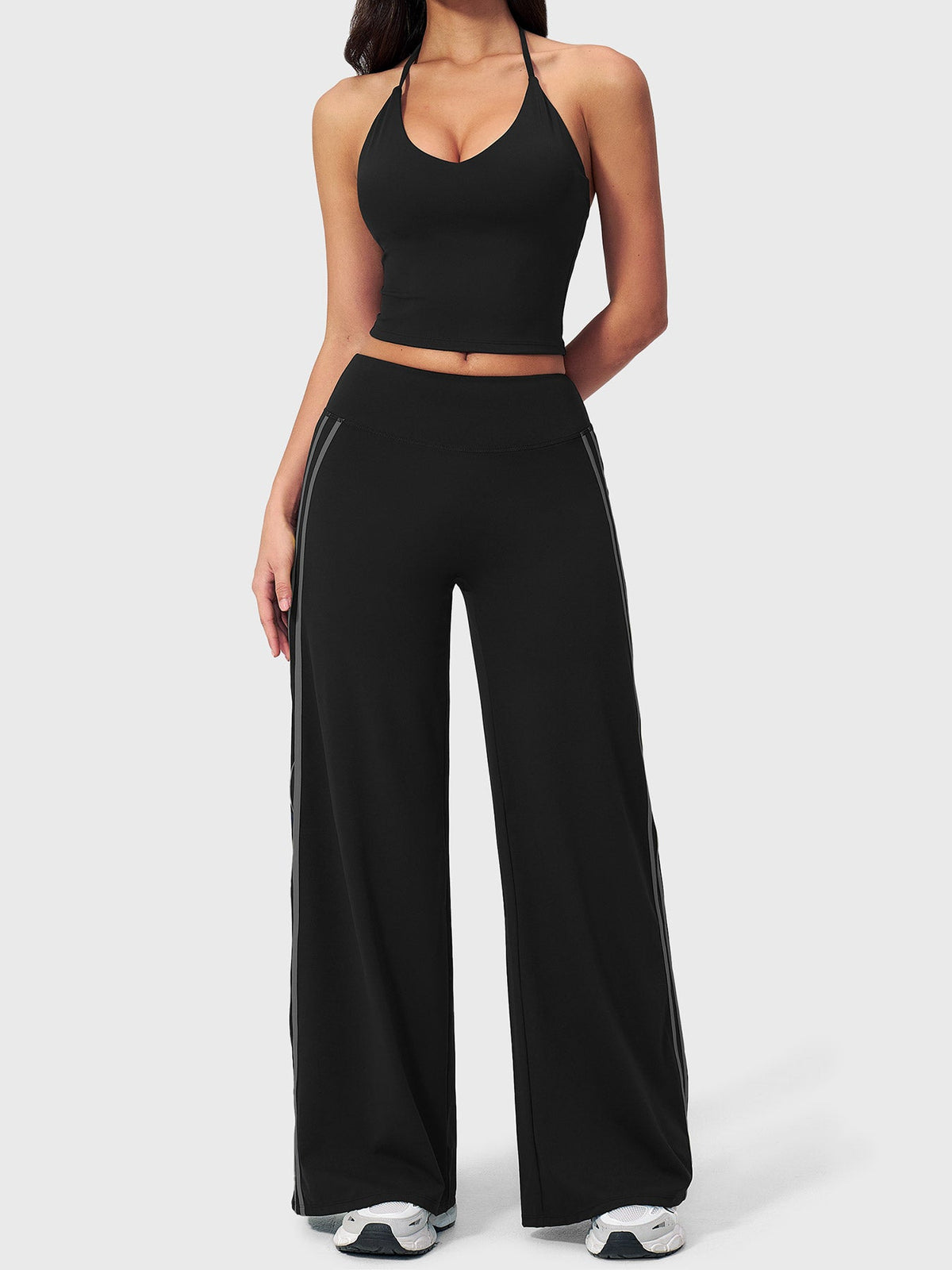 Blosee Fayza Stripe Straight Leggings