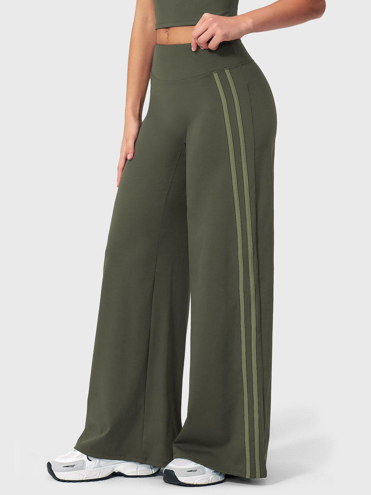 Blosee Fayza Stripe Straight Leggings