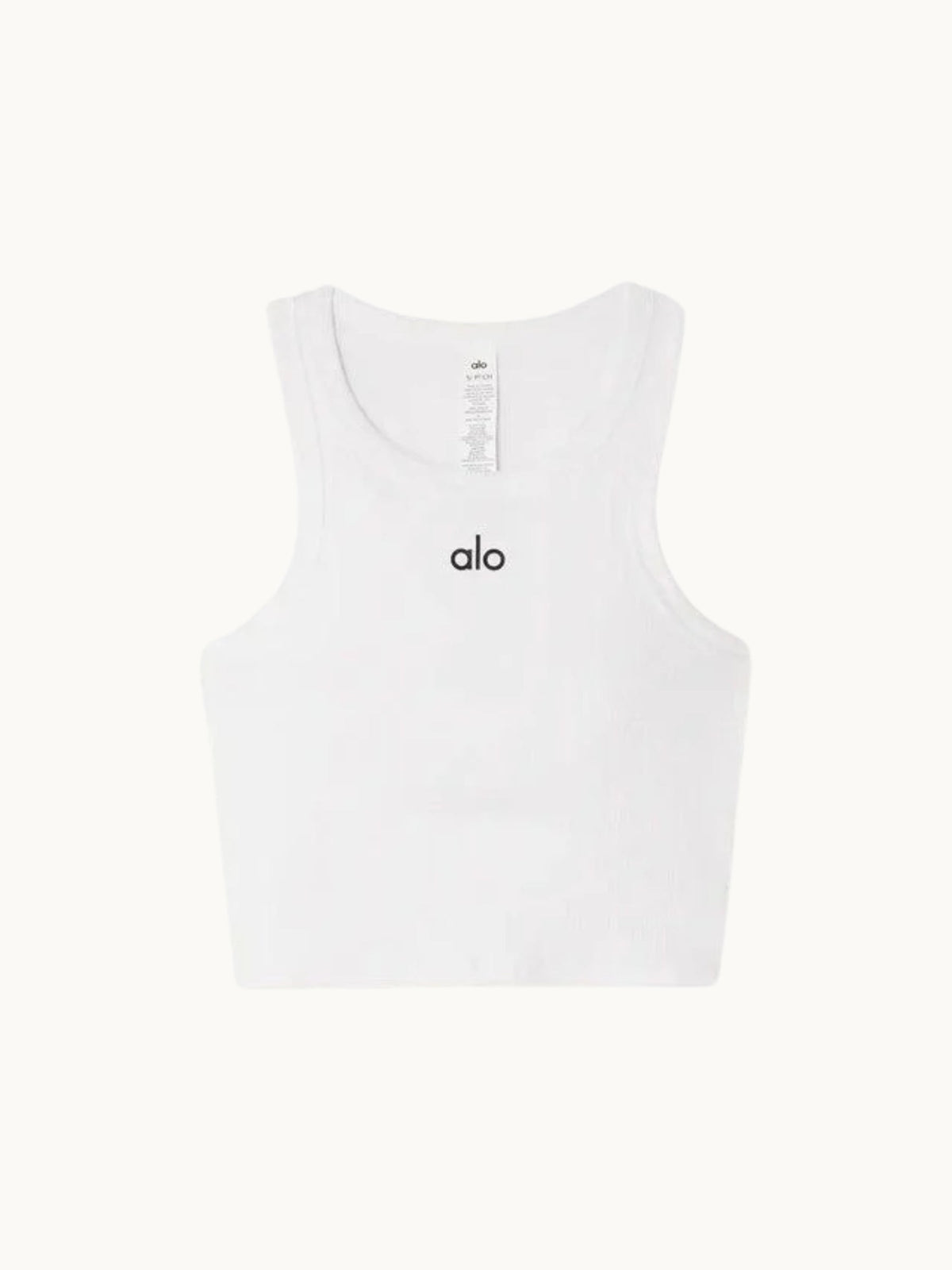 ALO WHITE BASIC TOP