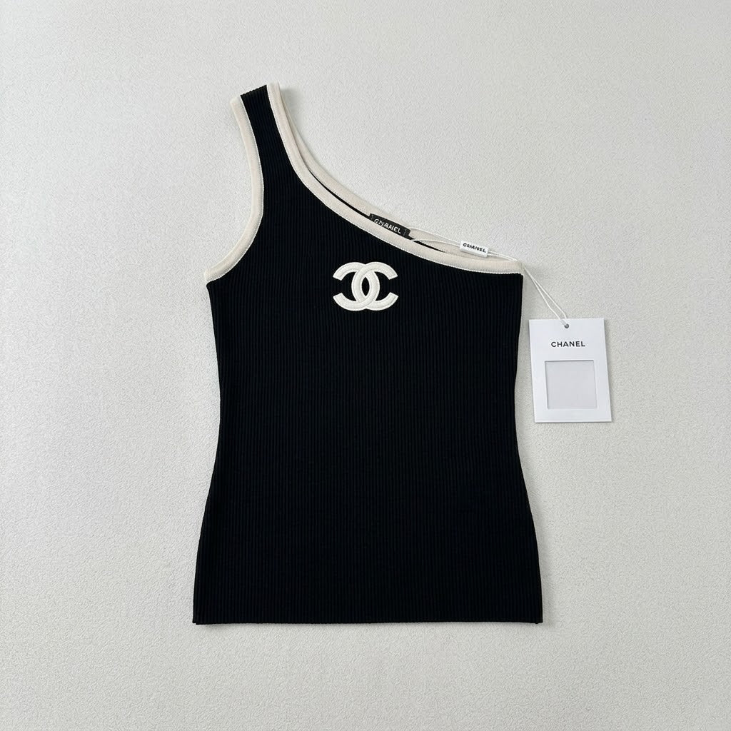 HOLY C ONE SHOULDER TOP
