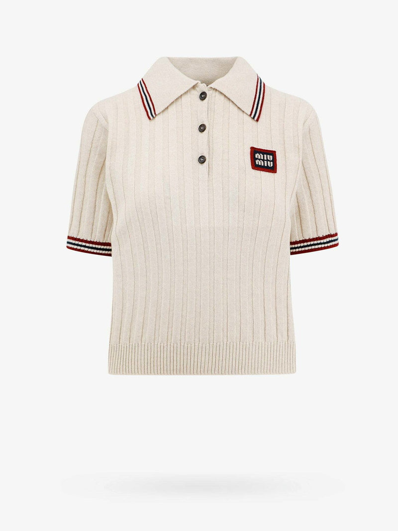 MIU CROPPED KNIT