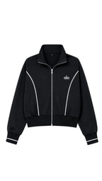 A - Track Jacket & Wide Leg Pants Set