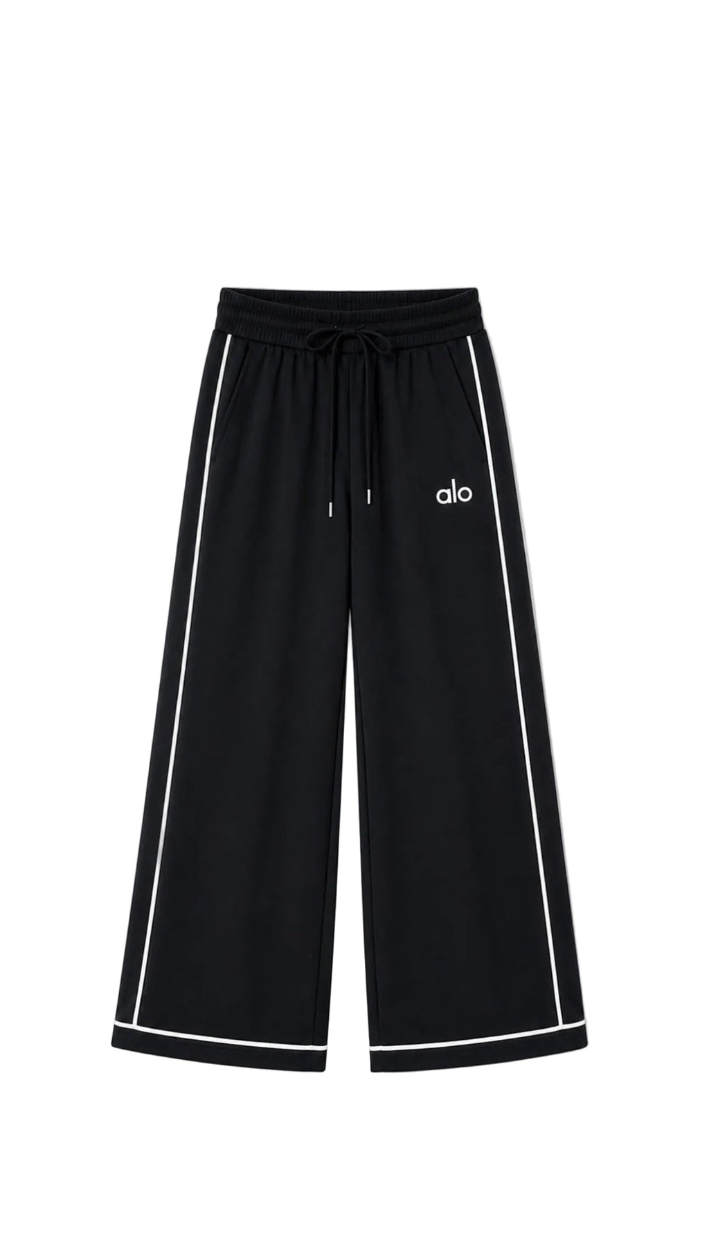 A - Track Jacket & Wide Leg Pants Set