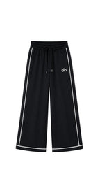 A - Track Jacket & Wide Leg Pants Set
