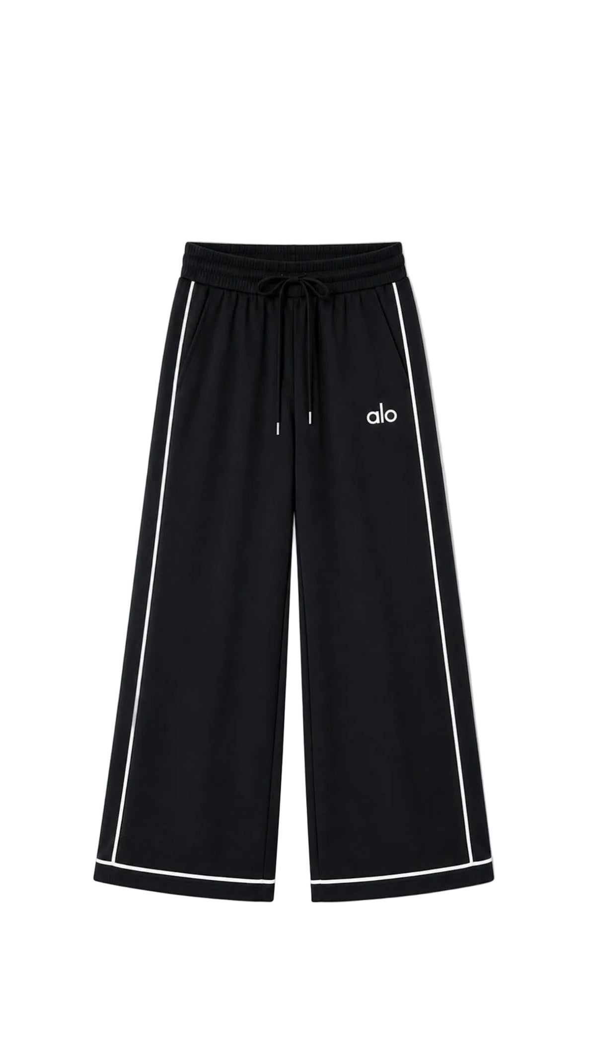 A - Track Jacket & Wide Leg Pants Set