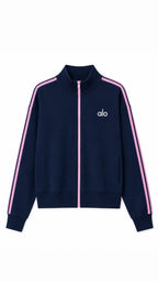 A - Retro Stripe Tracksuit Set