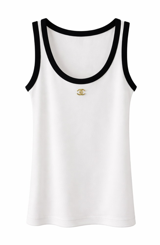 CC GOLD LOGO TANK