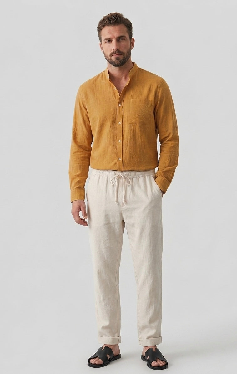 THE LINNEN LONG SLEEVE