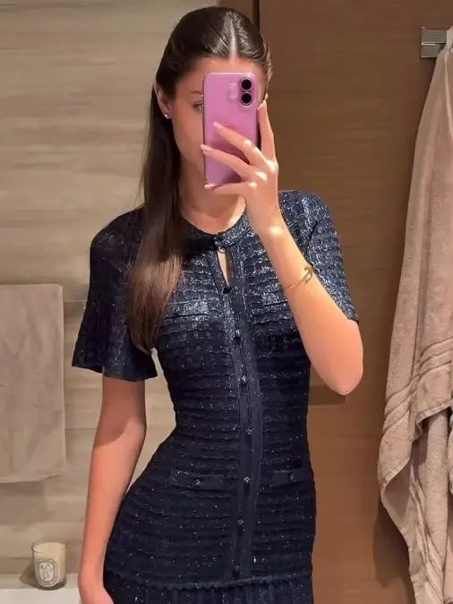 SANDRO SEQUIN DRESS