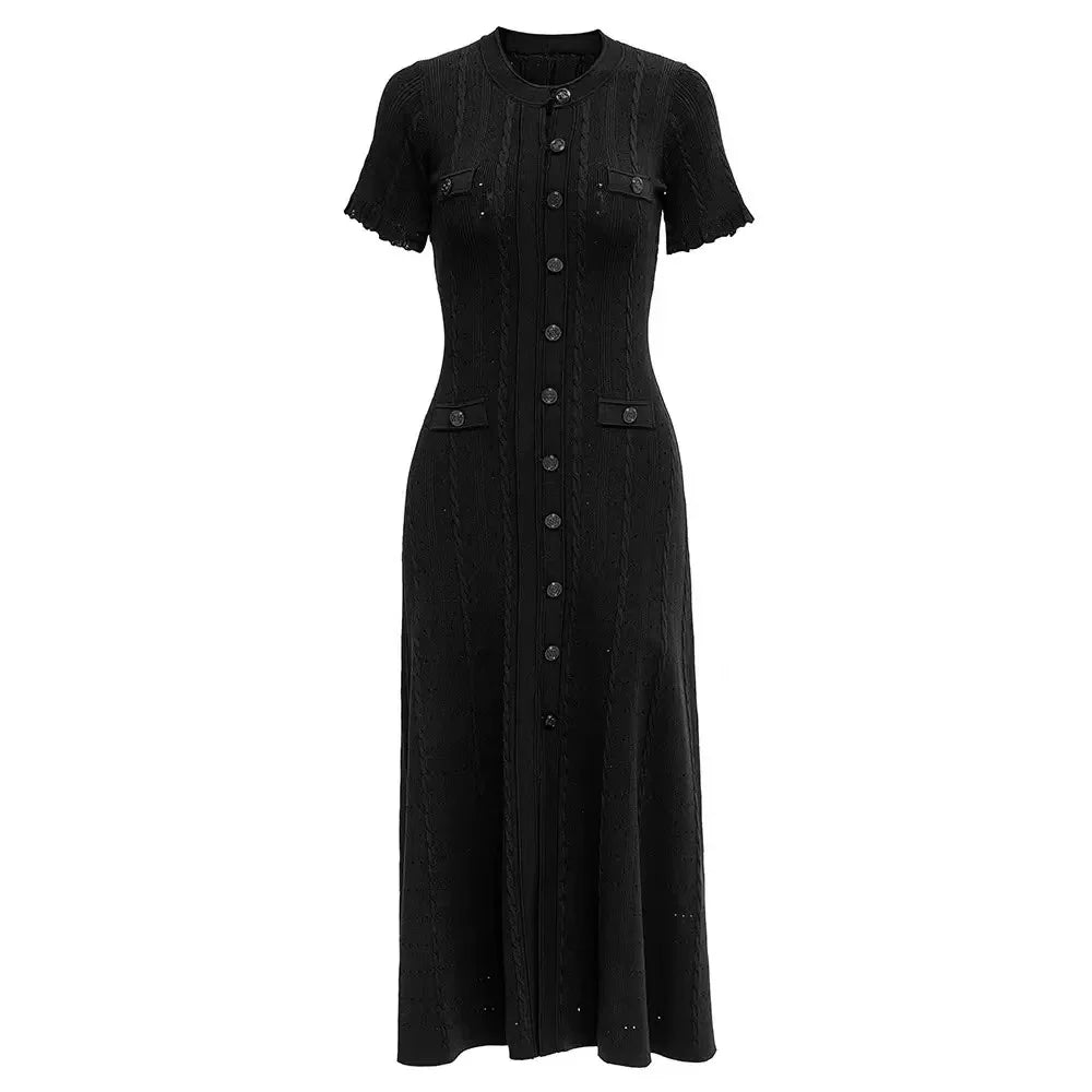 SANDR CLASSIC BUTTON DRESS