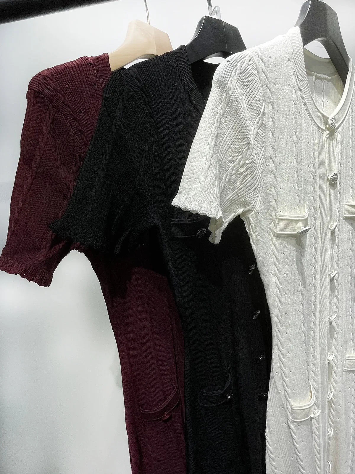 SANDRO KNITTED DRESS