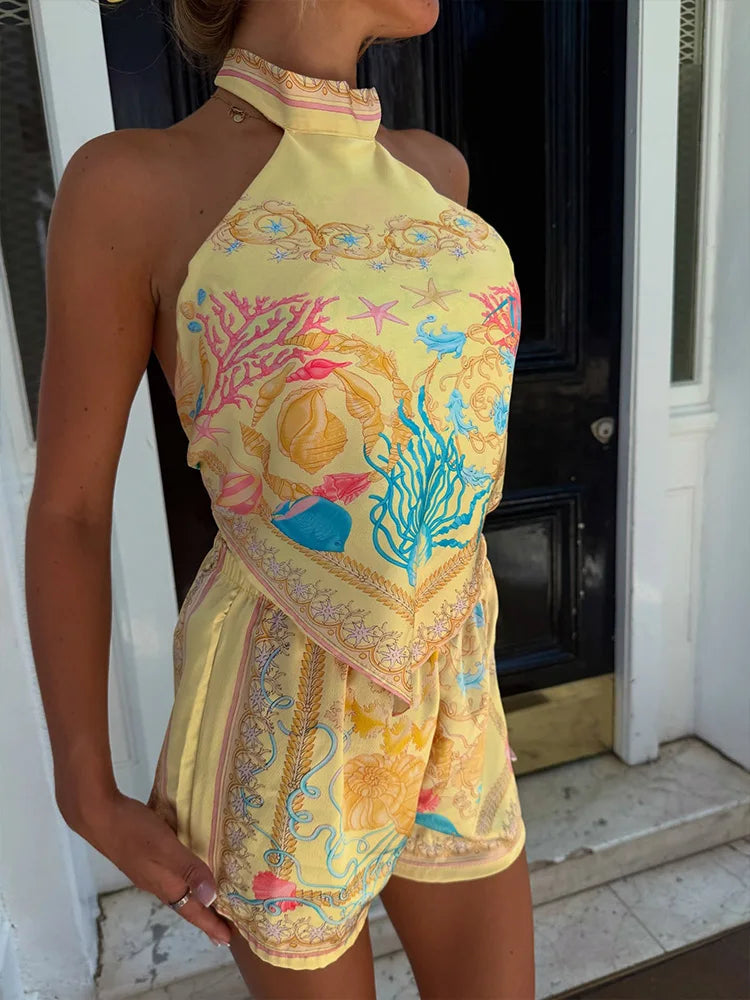 Halter 2 piece set
