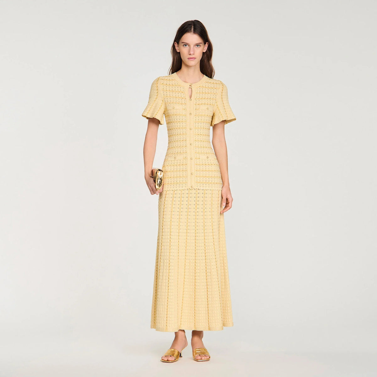 SANDRO SEQUIN DRESS