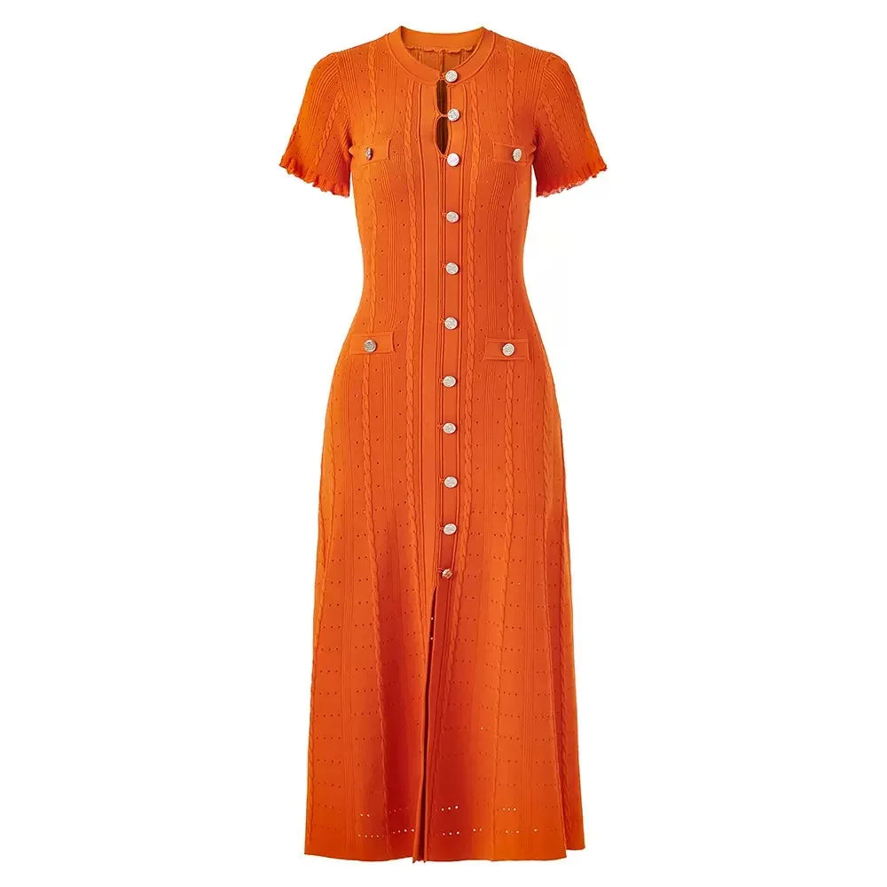 SANDR CLASSIC BUTTON DRESS