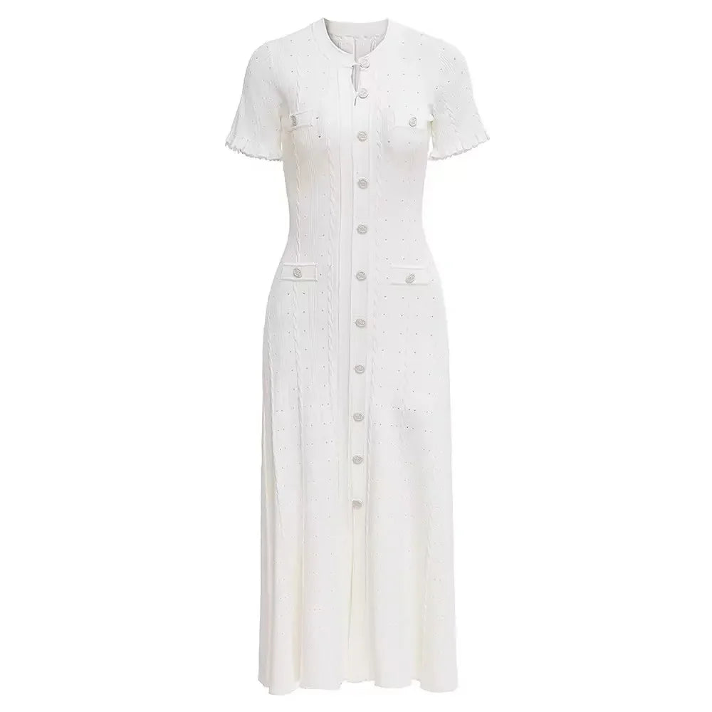 SANDR CLASSIC BUTTON DRESS