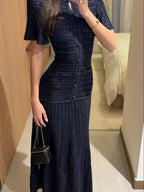 SANDRO SEQUIN DRESS