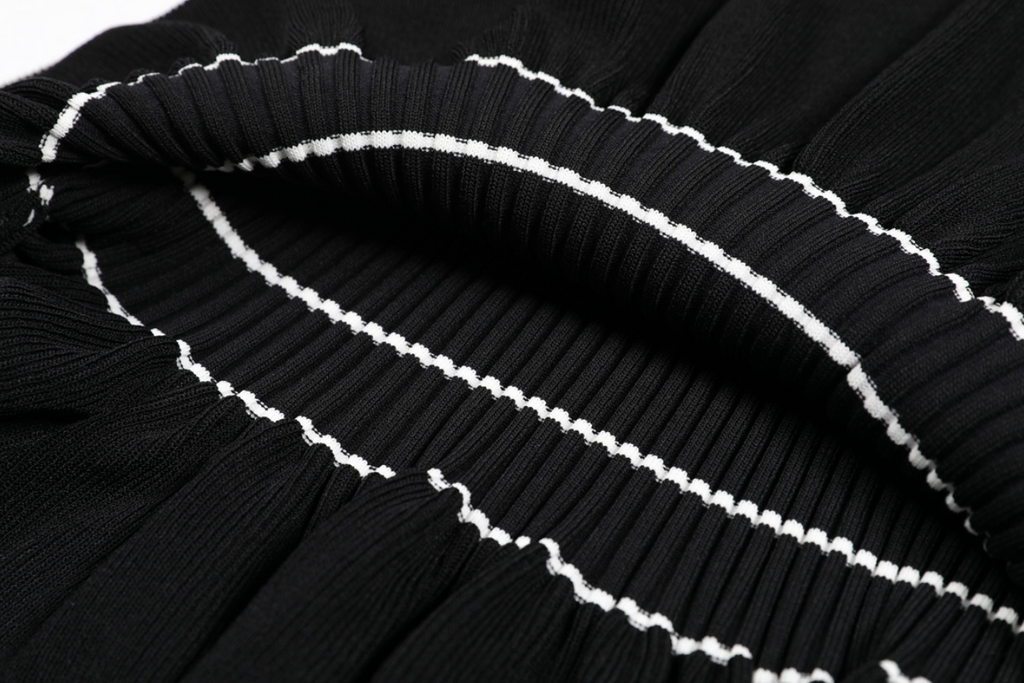 SANDRO ELINE KNIT MIDI DRESS