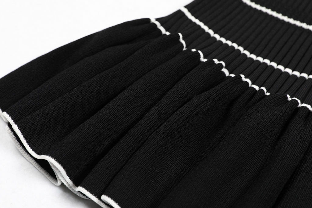 SANDRO ELINE KNIT MIDI DRESS