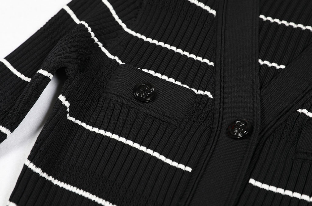 SANDRO ELINE KNIT MIDI DRESS
