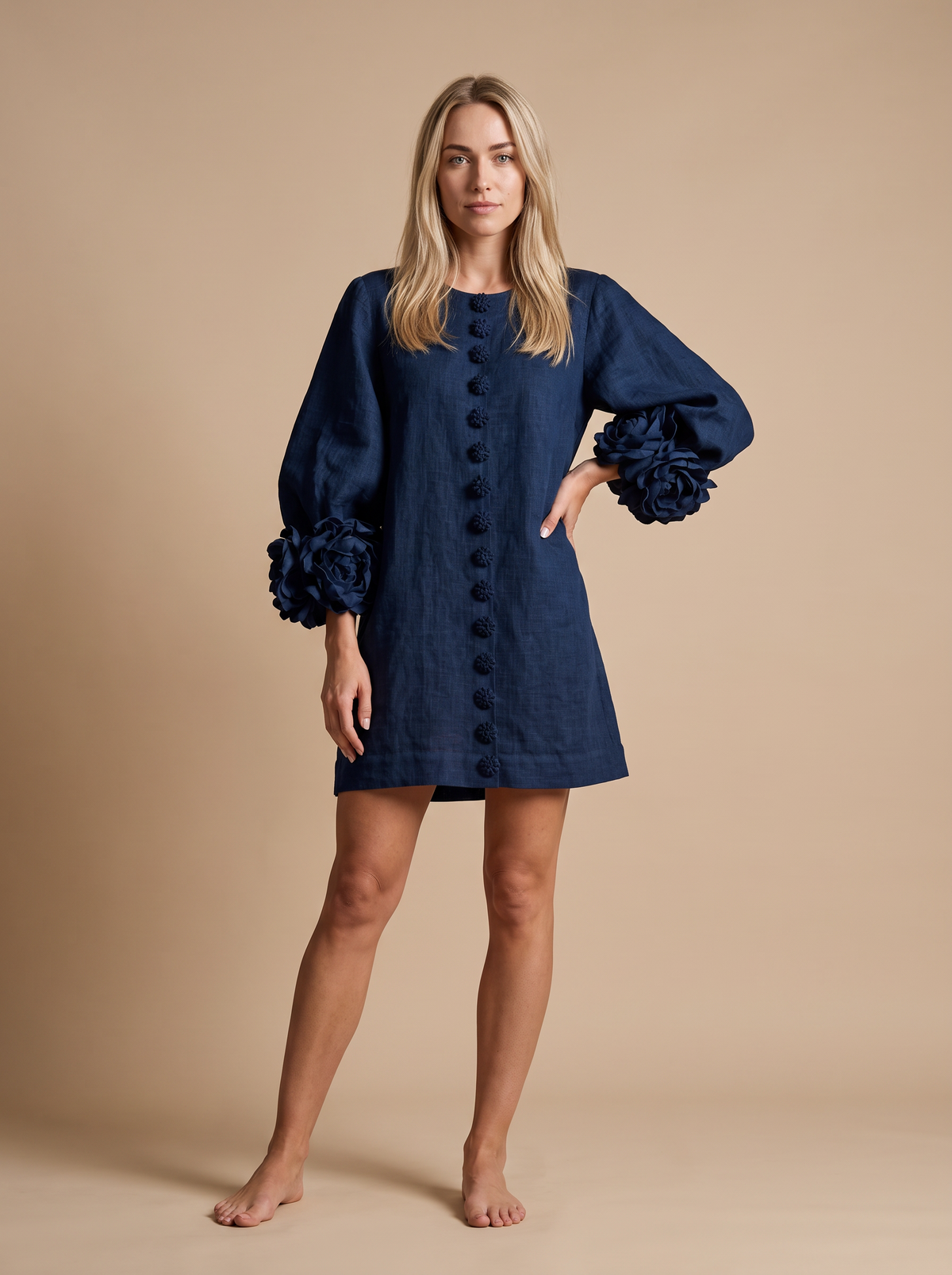 blosee Florence Puff Mini Dress