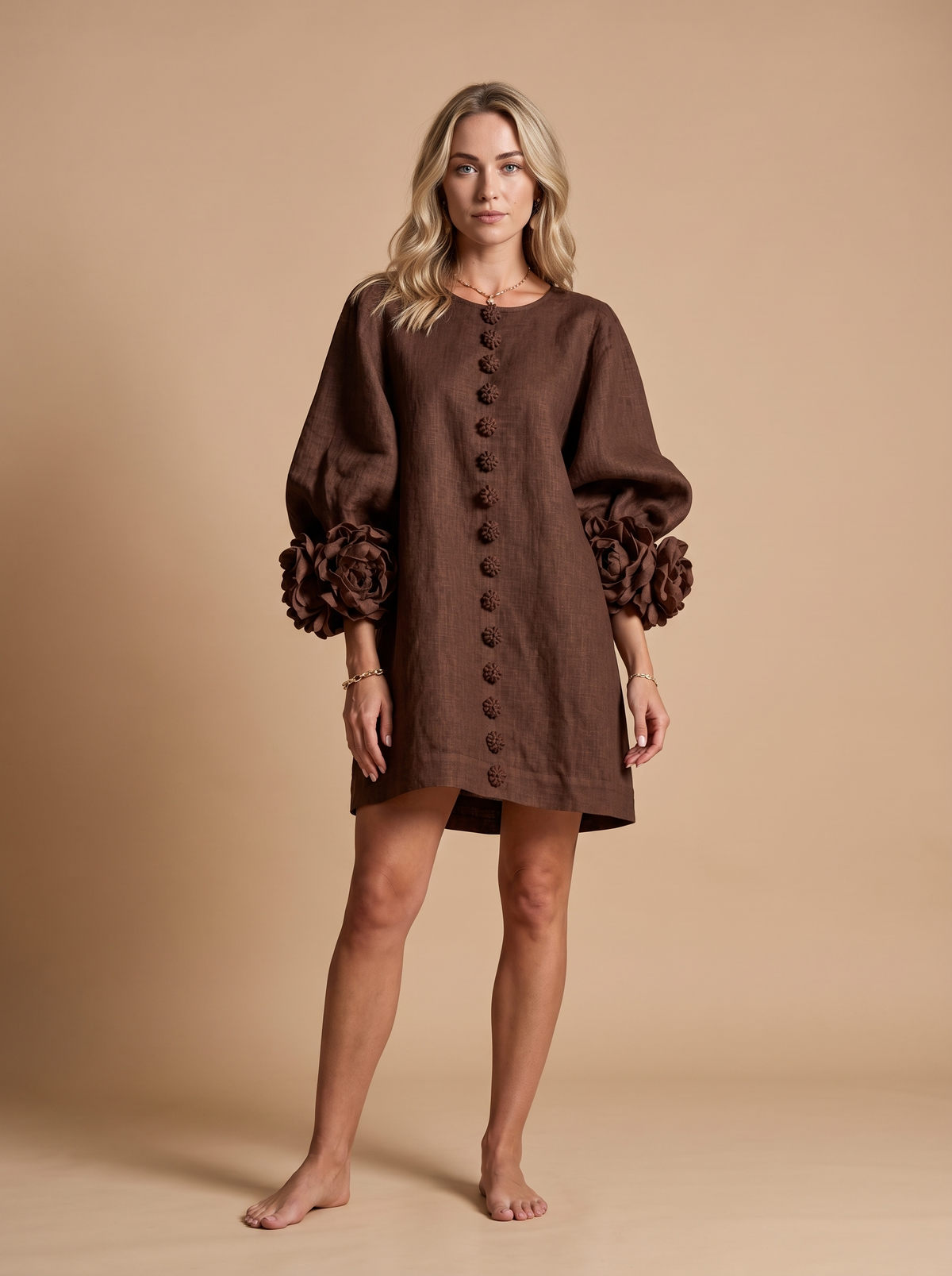 blosee Florence Puff Mini Dress