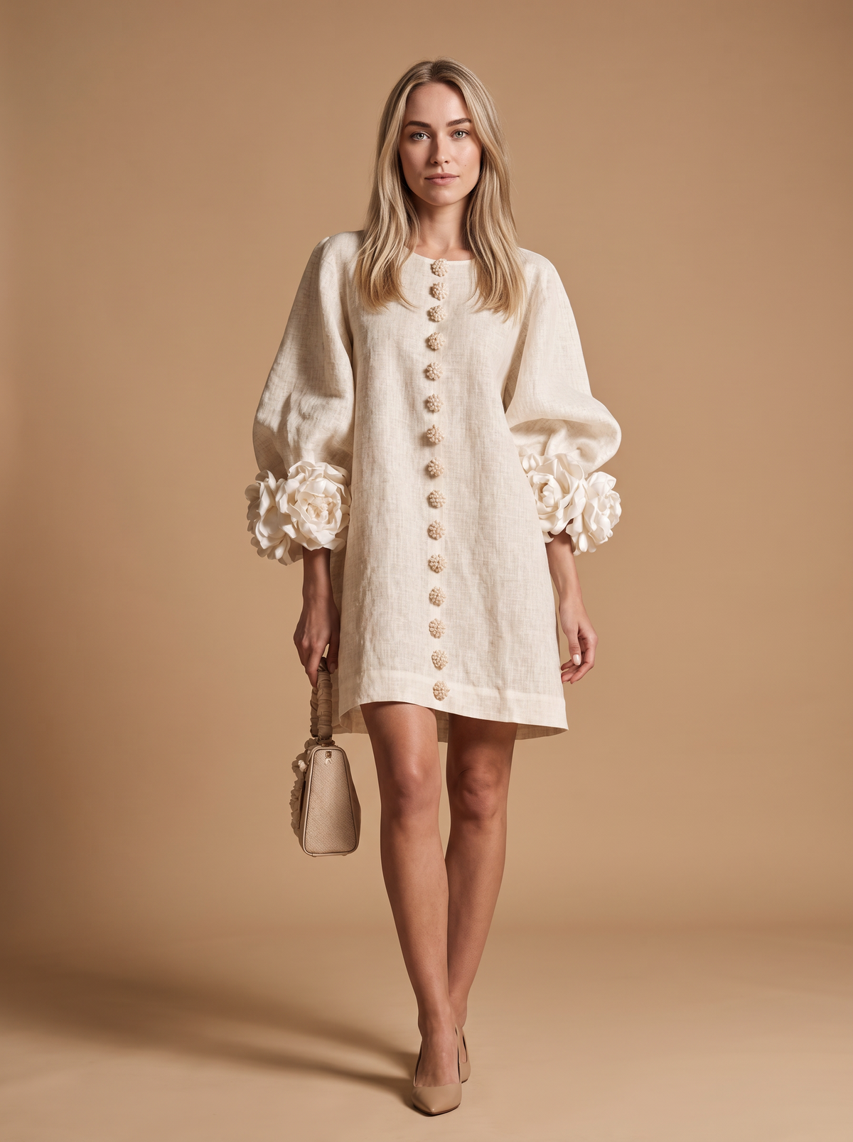 blosee Florence Puff Mini Dress