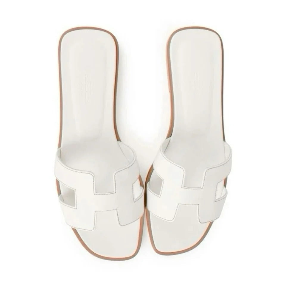 It girl slipper white
