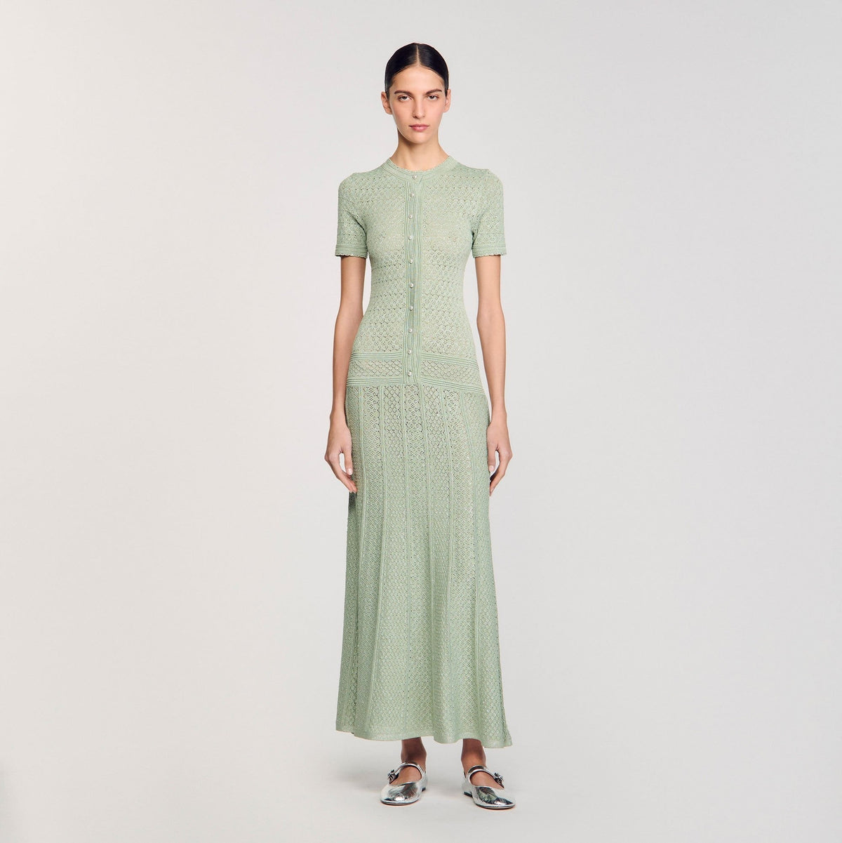 SANDRO MINTY DRESS