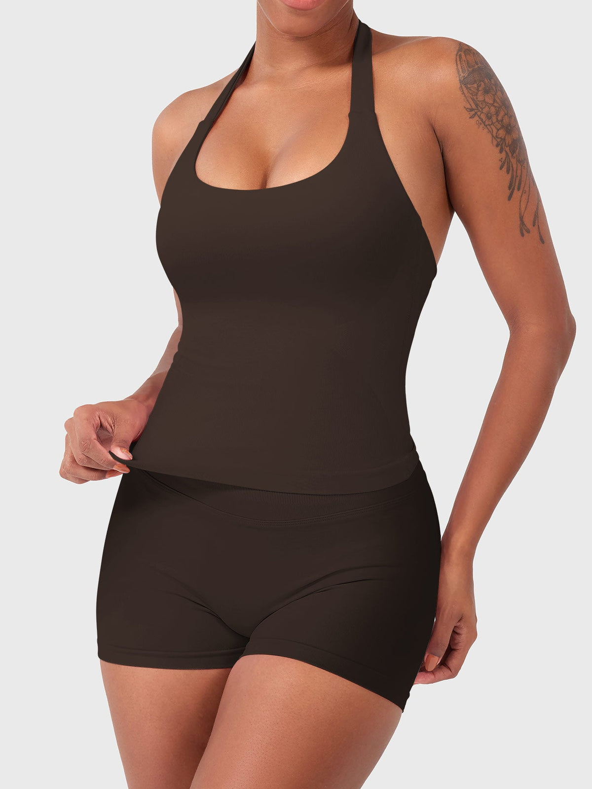 Blosee Kylie CoreFlex Seamless Halter Tank