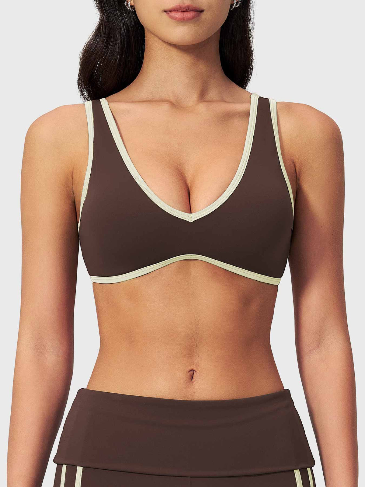 Blosee Fayza Color Block Sports Bra