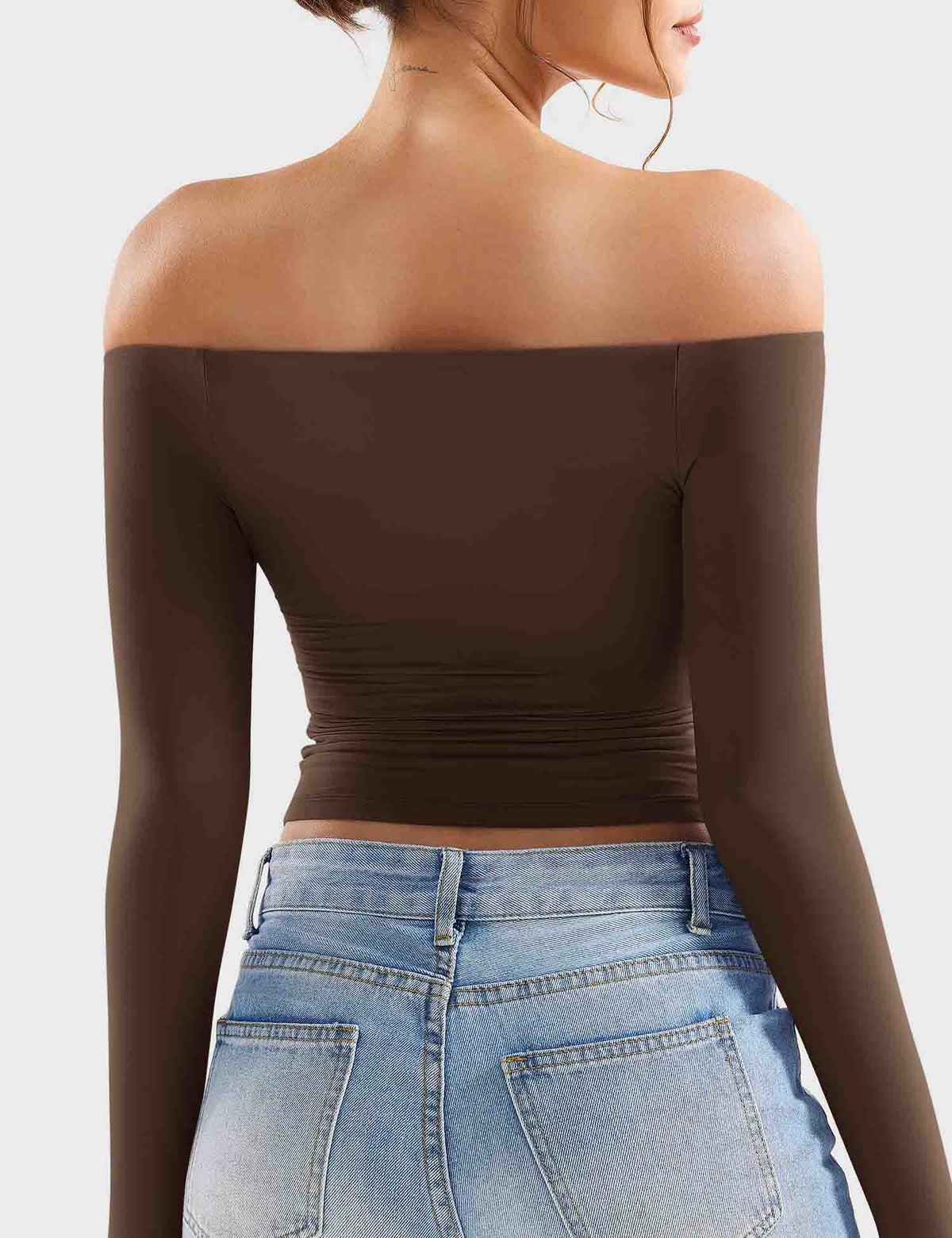 Blosee Kylie Off-Shoulder Capri Leggings Set