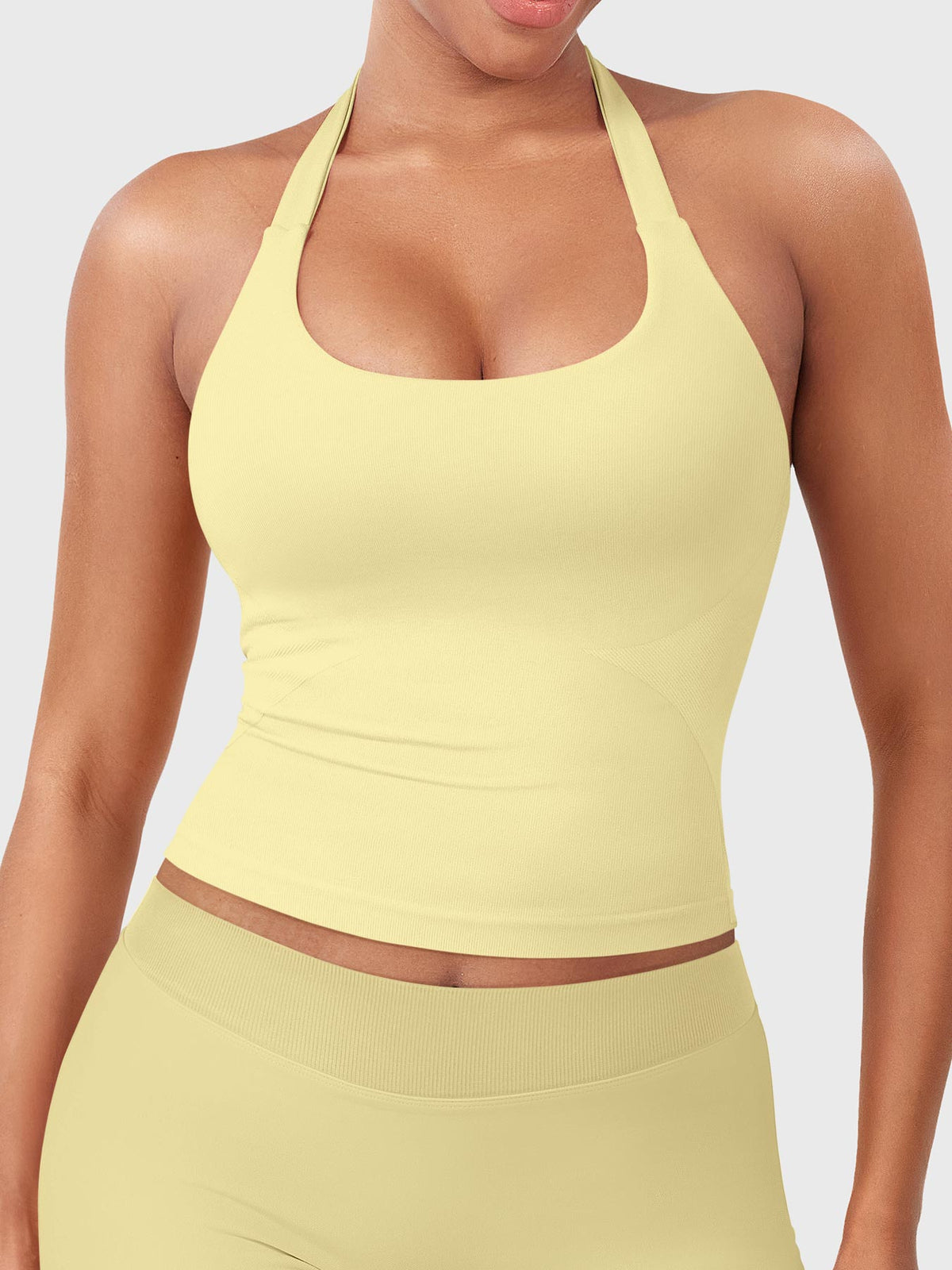 Blosee Kylie CoreFlex Seamless Halter Tank