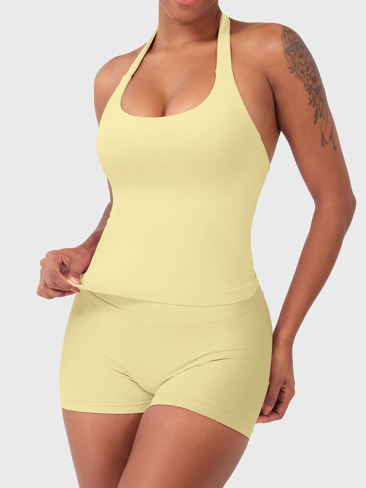 Blosee Kylie CoreFlex Seamless Halter Tank