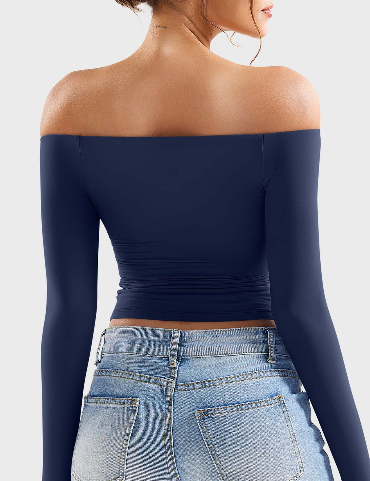 Blosee Kylie Off-Shoulder Capri Leggings Set