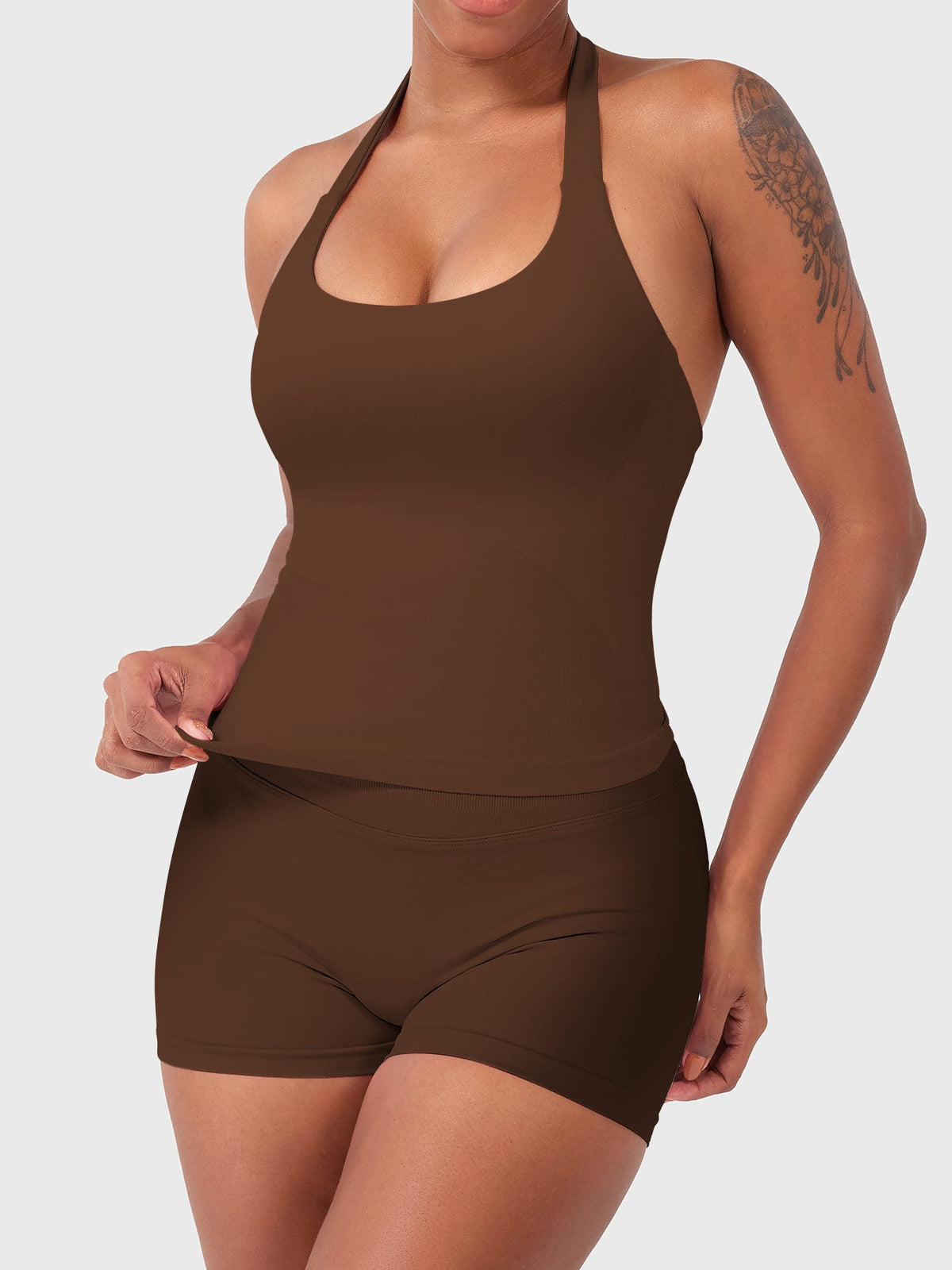 Blosee Kylie CoreFlex Seamless Halter Tank