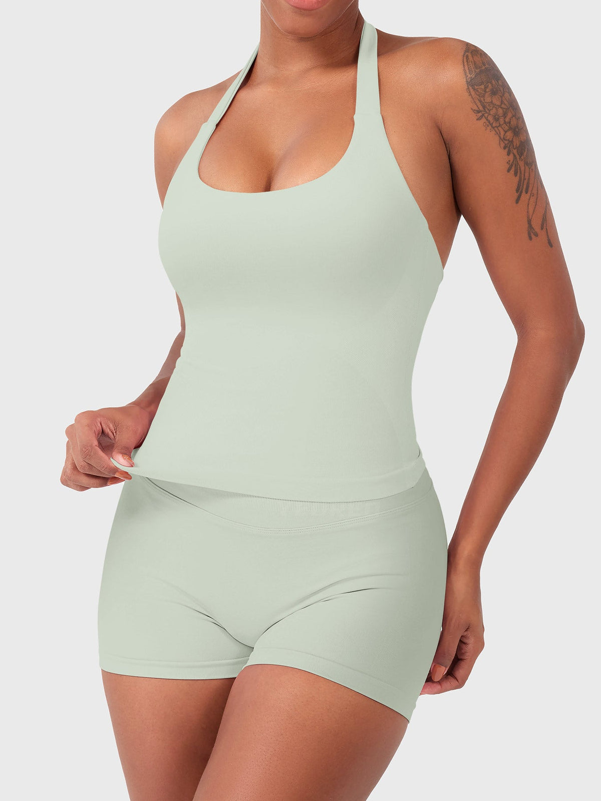 Blosee Kylie CoreFlex Seamless Halter Tank