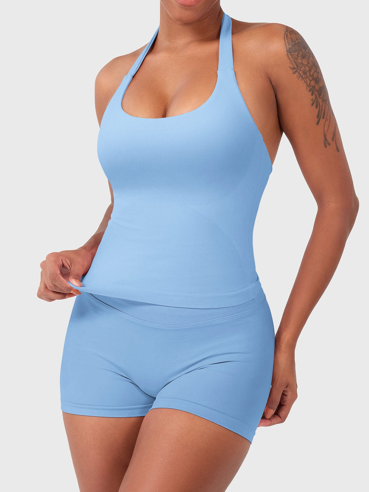 Blosee Kylie CoreFlex Seamless Halter Tank