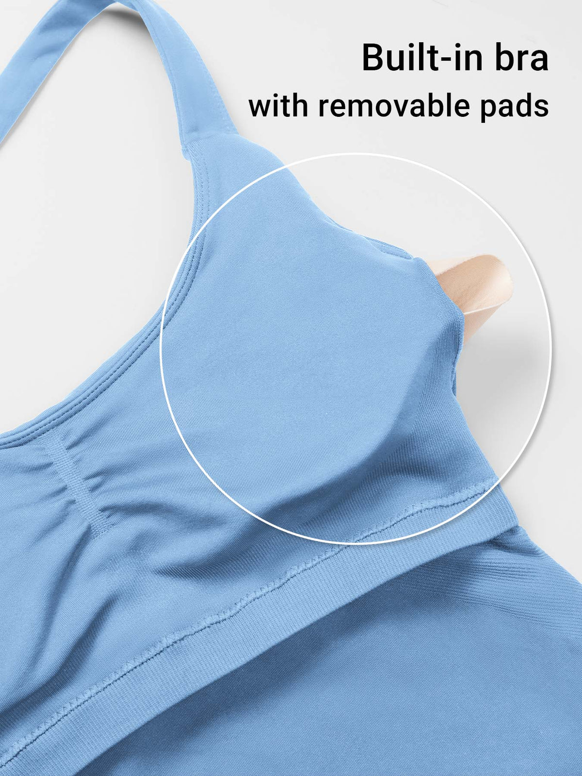 Blosee Kylie CoreFlex Seamless Halter Tank