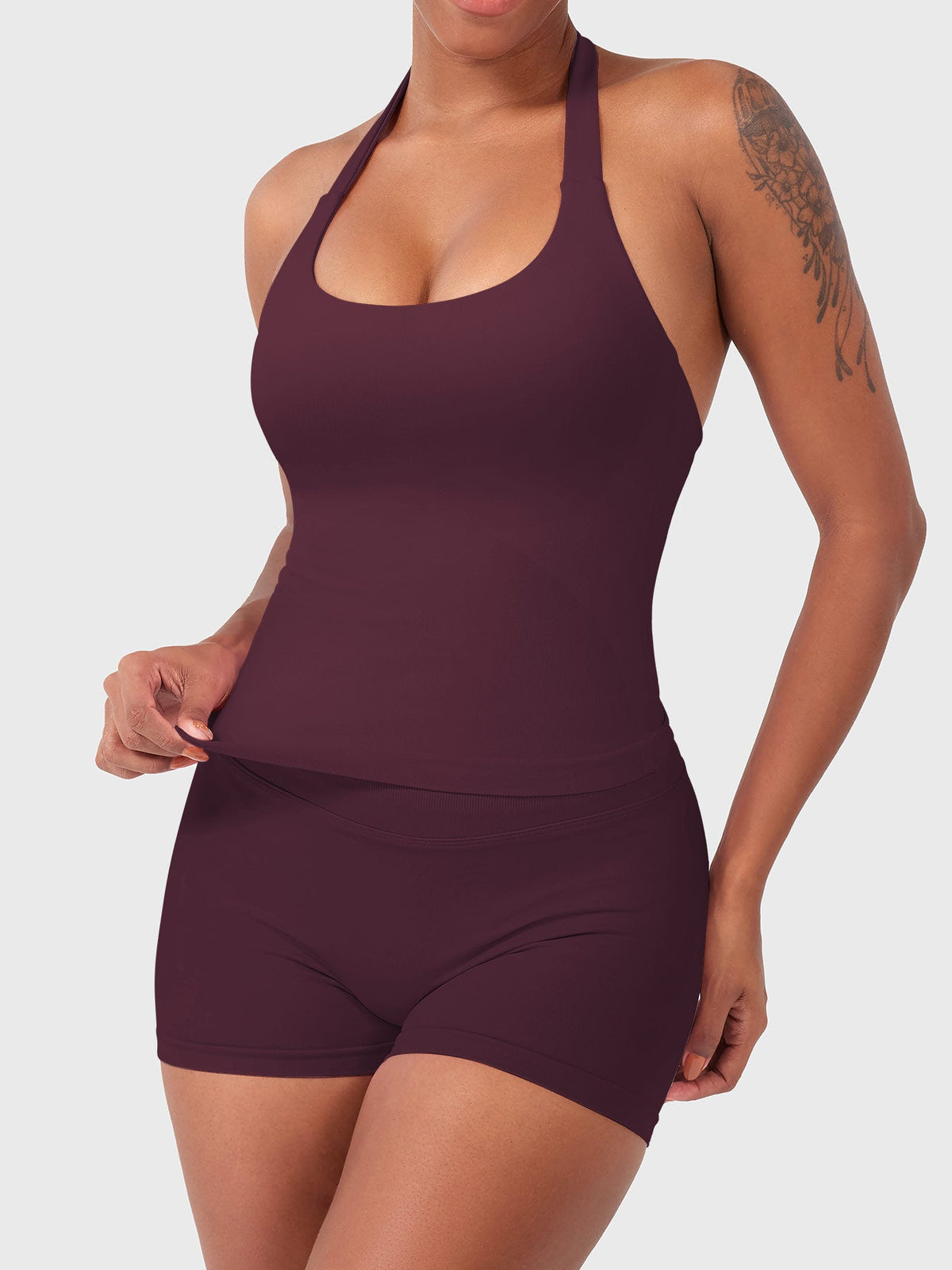 Blosee Kylie CoreFlex Seamless Halter Tank