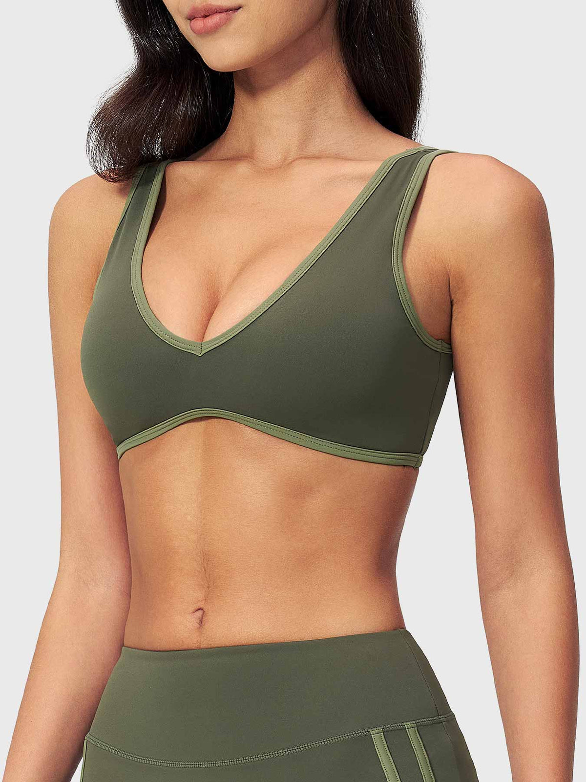 Blosee Fayza Color Block Sports Bra