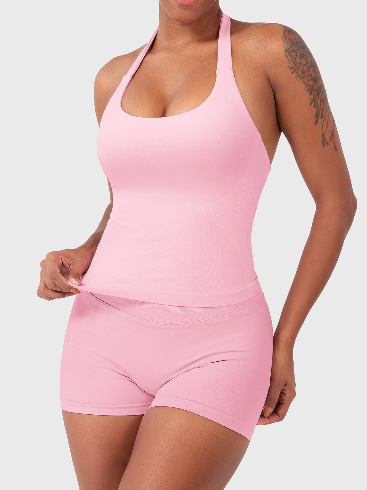 Blosee Kylie CoreFlex Seamless Halter Tank