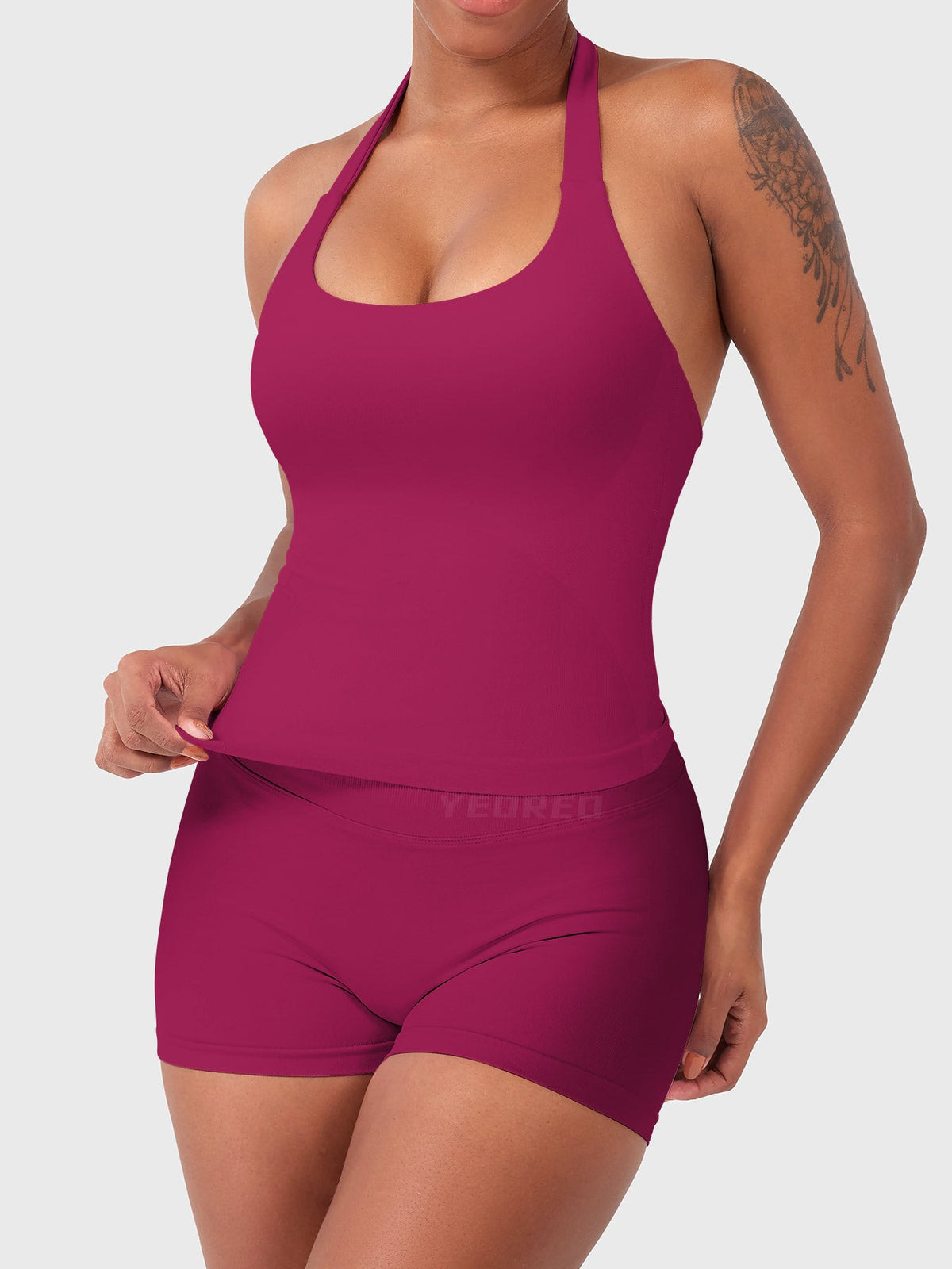 Blosee Kylie CoreFlex Seamless Halter Tank