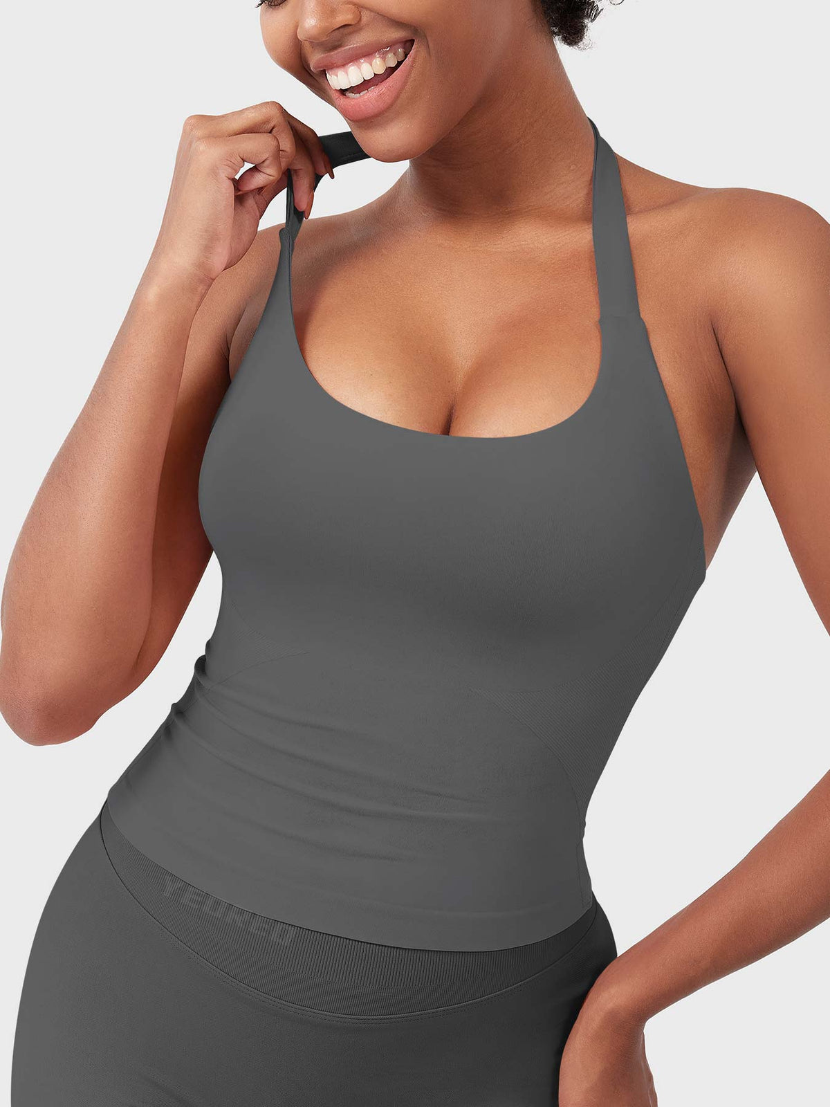 Blosee Kylie CoreFlex Seamless Halter Tank